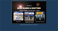 Desktop Screenshot of marsblinds.com
